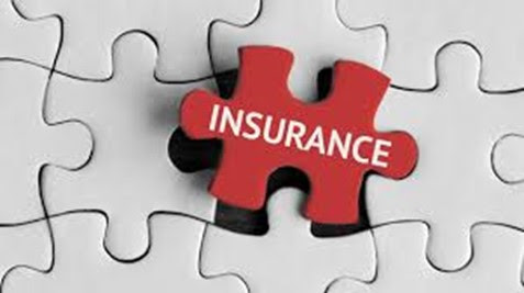 a blank jigsaw puzzle with a red piece that says "insurance"