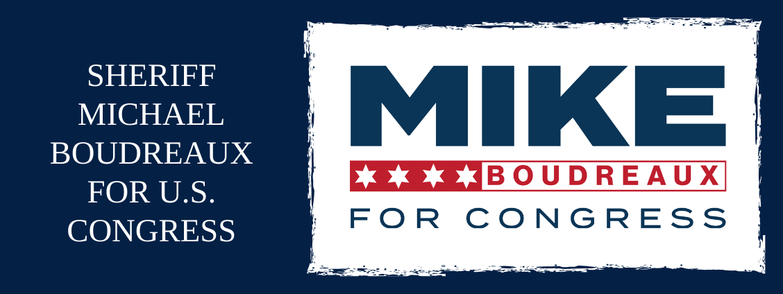 Mike Boudreaux for congress banner